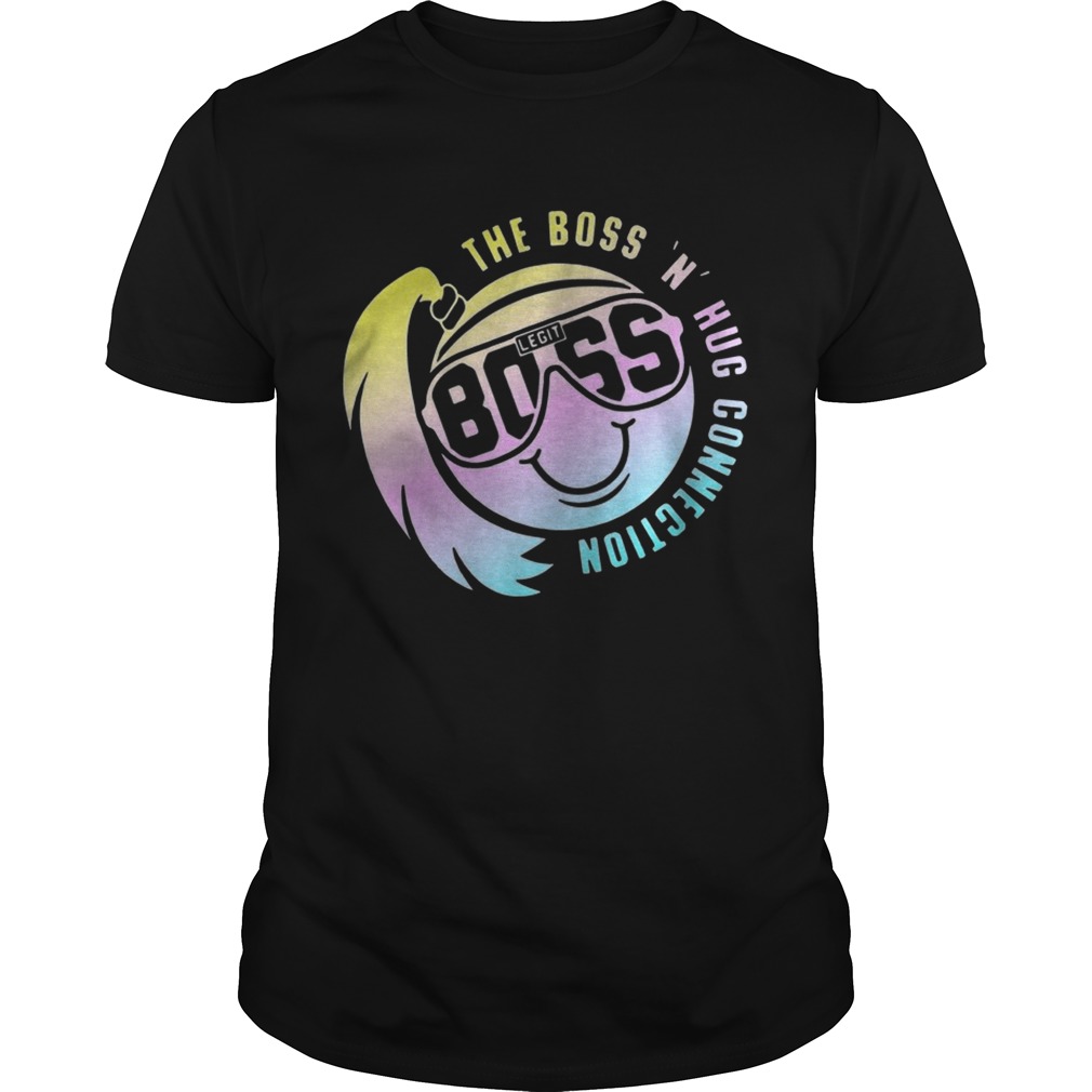 Smiley Face The Boss N Hug Connection shirts