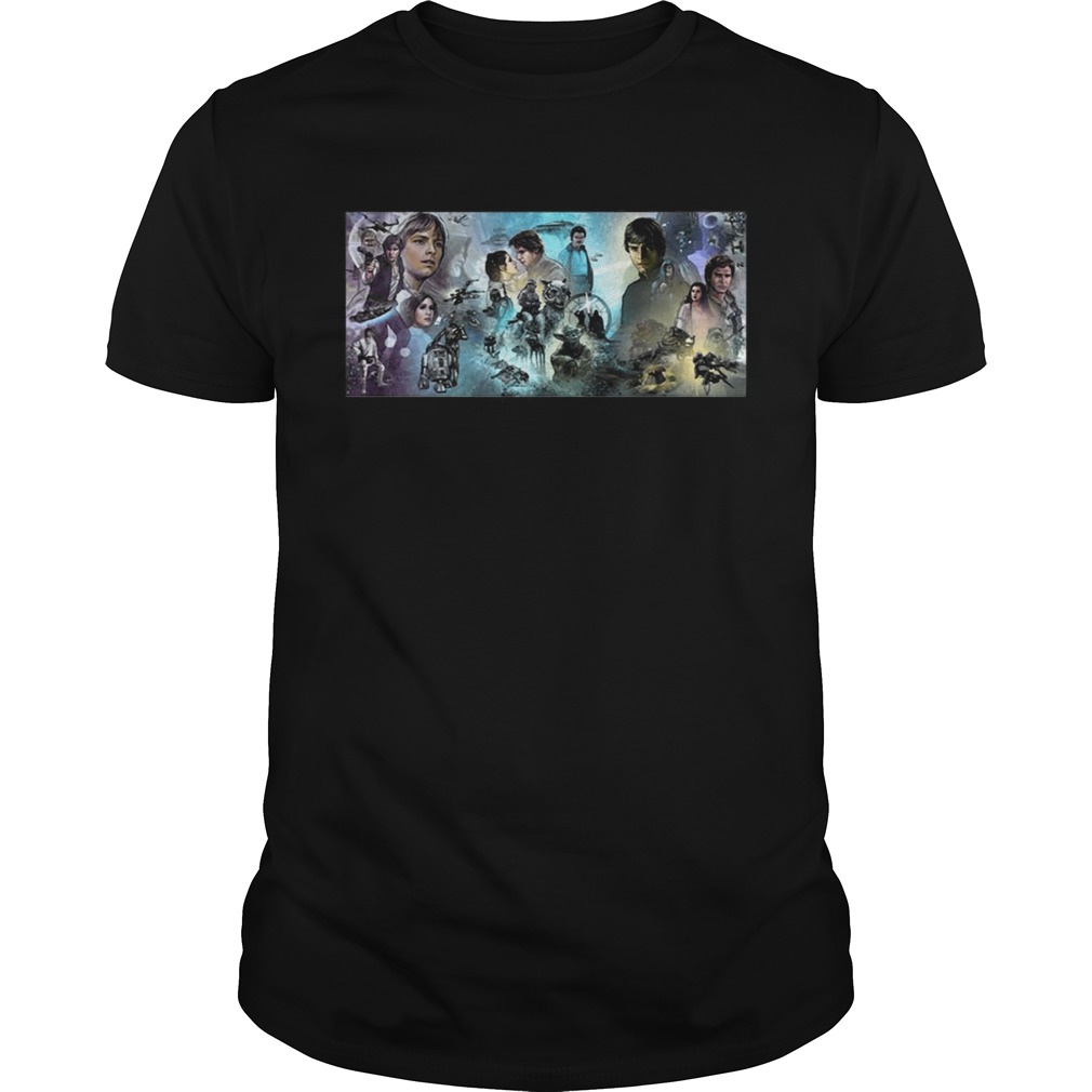 Star Wars Celebration Original Trilogy Mural Gift Tee For Fan shirts