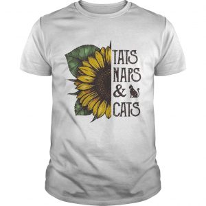 Sunflower tats naps and cats unisex