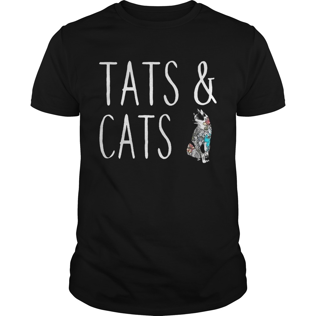 Tats and cats tattoo shirts