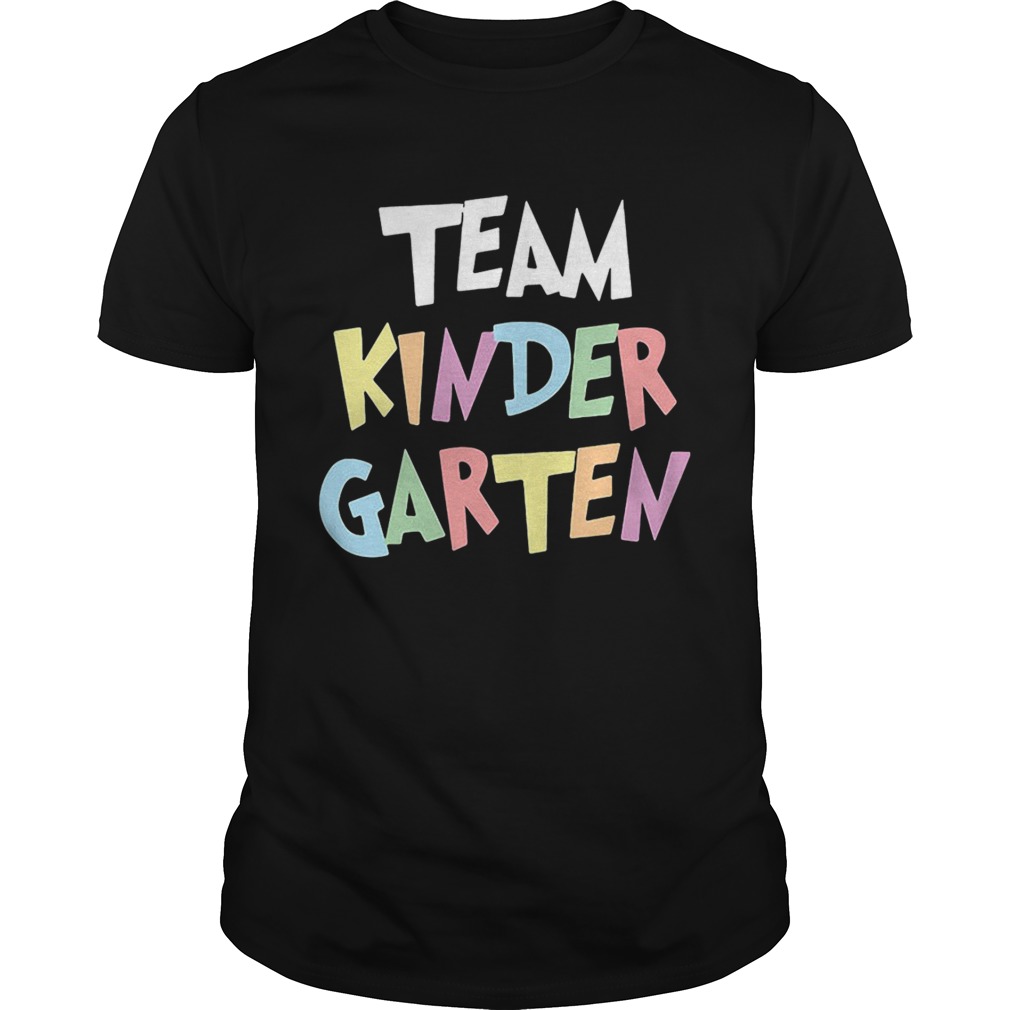 Team Kindergarten shirts