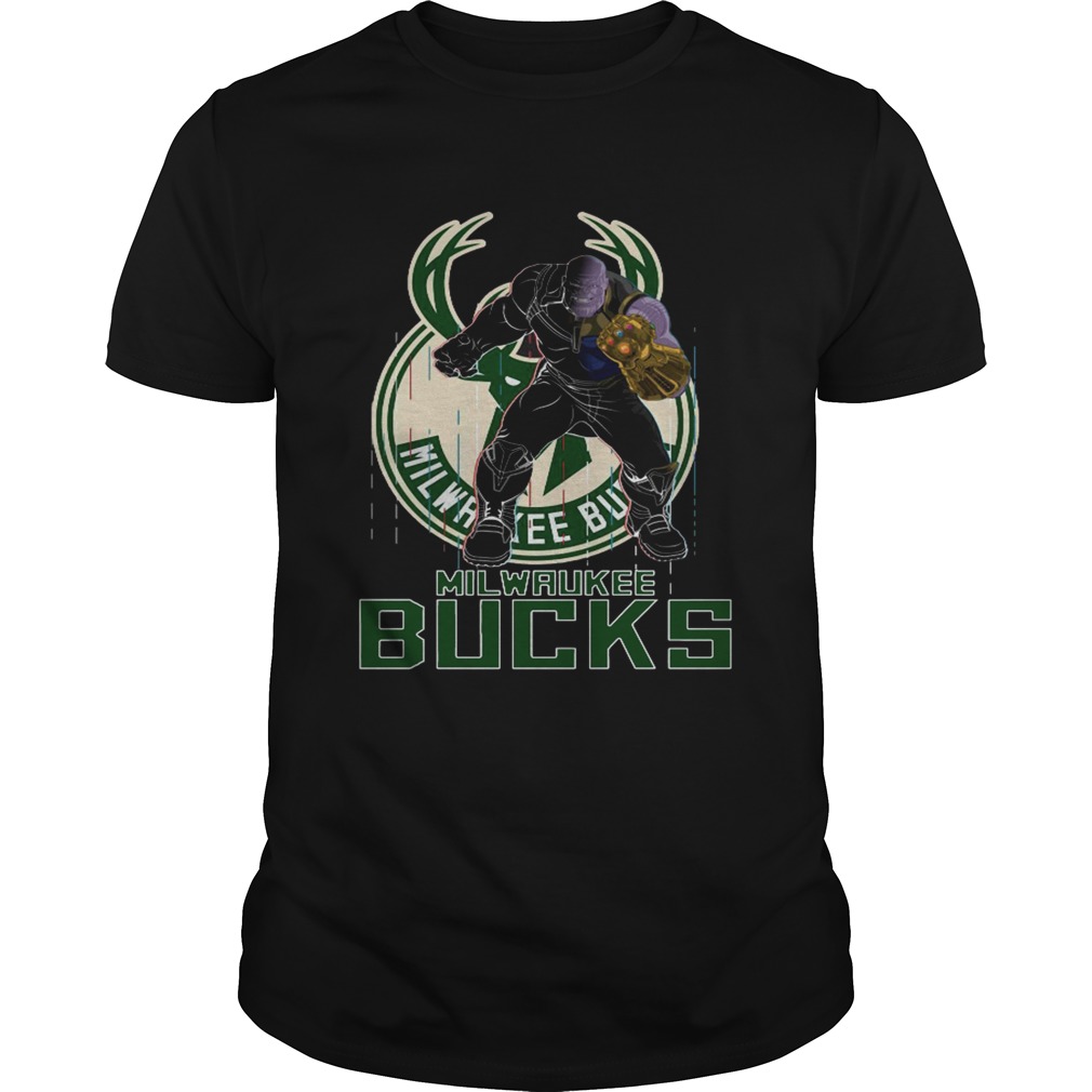 Thanos Milwaukee Bucks Avenger Endgame shirts