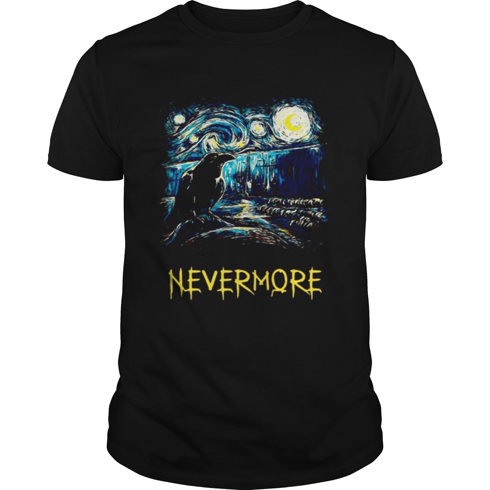 The Raven Nevermore shirts