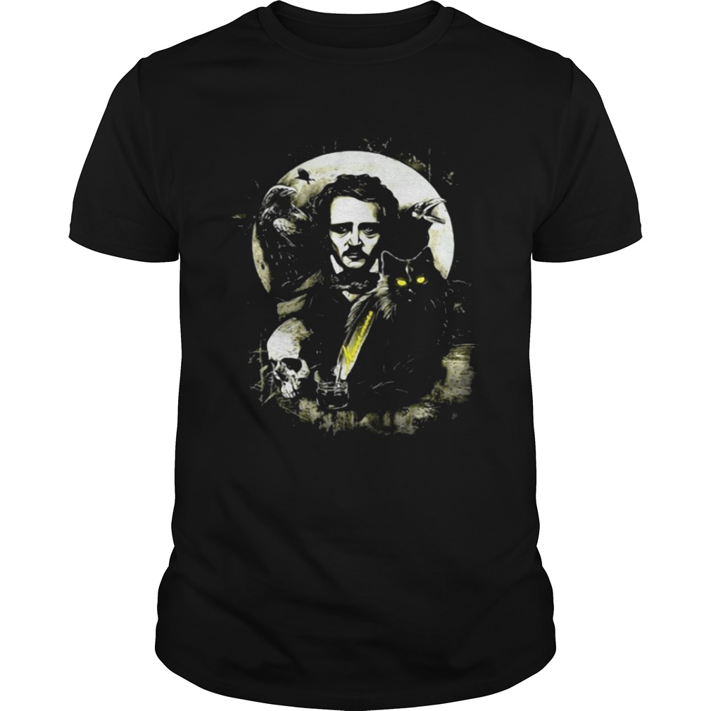 The Raven and The Black Cat Edgar Allan Poe shirts