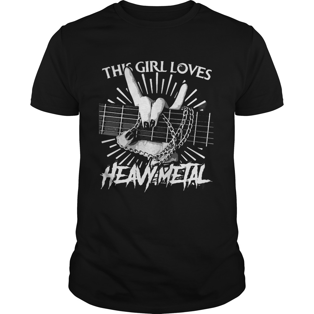 This girl loves Heavy Metal shirts