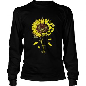 US Air Force sunflower you are my sunshine longsleeve tee