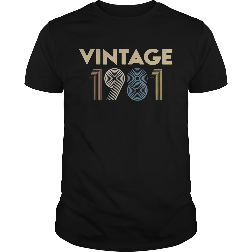 Vintage 1981 shirts