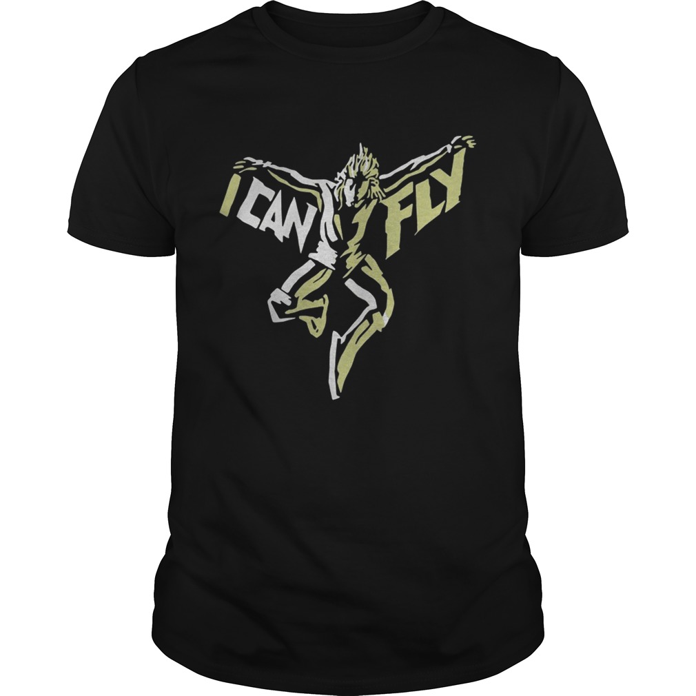 Vintage WWE Kofi Kingston I Can Fly Ladies shirts