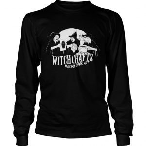 Witch crafts making dark art longsleeve tee