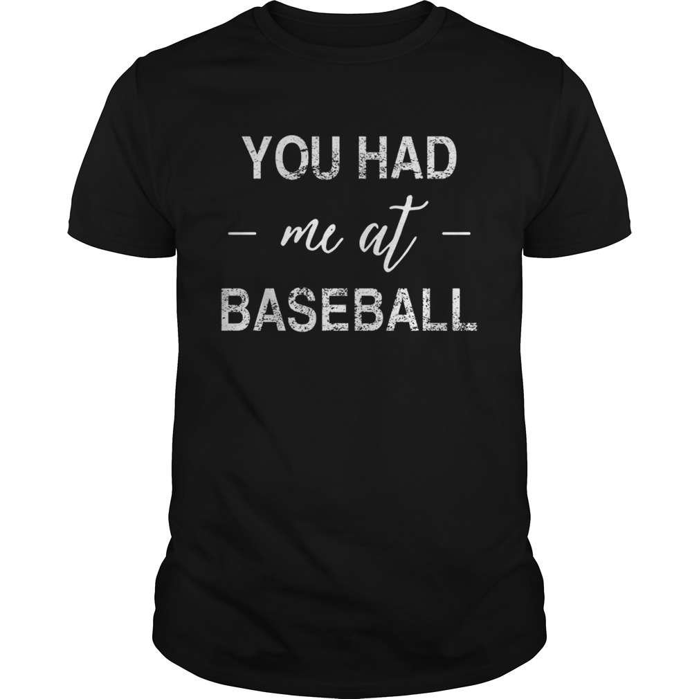 You had me at baseball shirts