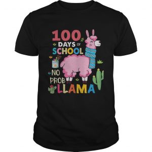 100 Days of school no probllama unisex