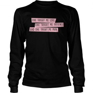 1557318467Ariana Grande â€“ Thank u Next One Taught Me Love longsleeve tee