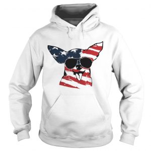 4th Of July Chihuahua American Flag hoodie