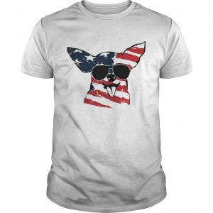 4th Of July Chihuahua American Flag unisex