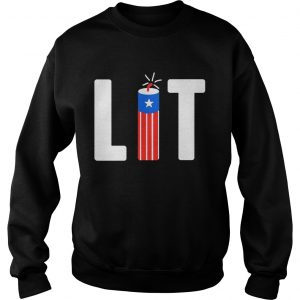 4th Of July Lit Shirt Fireworks Director Drinking sweatshirt