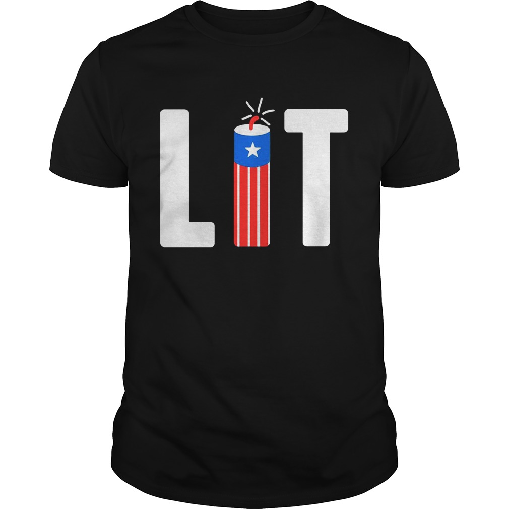 4th Of July Lit Shirt Fireworks Director Drinking Shirts