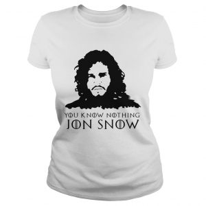 Aegon Targaryen you know nothing Jon Snow Game of Thrones ladies tee