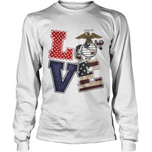 American Eagle Love Freedom longsleeve tee