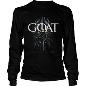 Arya Stark Goat Iron Throne longsleeve tee