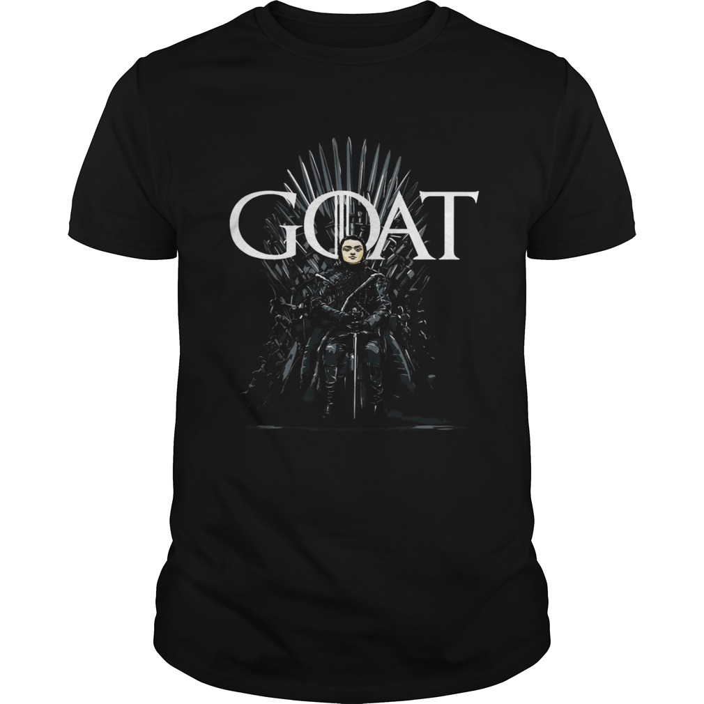  Arya Stark Goat Iron Throne shirts