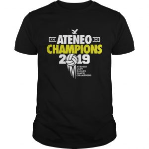 Ateneo Champions 2019 Ateneo Lady Eagles UAAP81 champions unisex