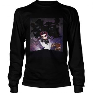 Avengers Endgame Black Widow Chibi longsleeve tee