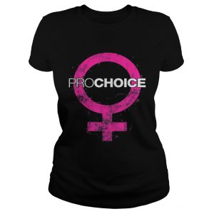 Awesome Pro Choice Design Female Symbol ladies tee