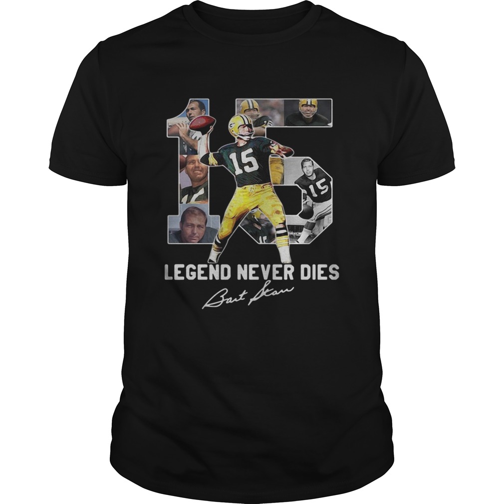 Bart Starr 15 1934 – 2019 thank you for the memories shirts