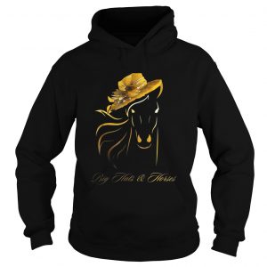 Big hats and horses hoodie