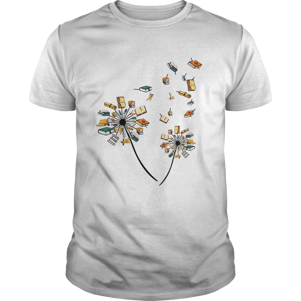 Books dandelion shirts