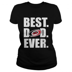 Carolina Hurricanes best dad ever ladies tee