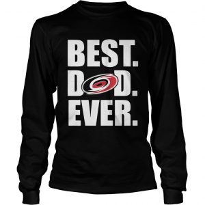 Carolina Hurricanes best dad ever longsleeve tee