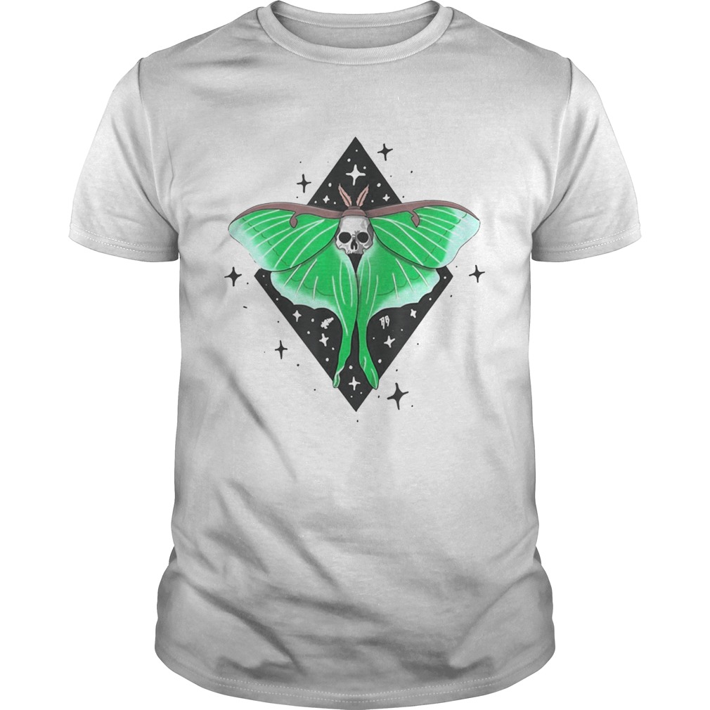 Death Moth Skull butterfly shirts