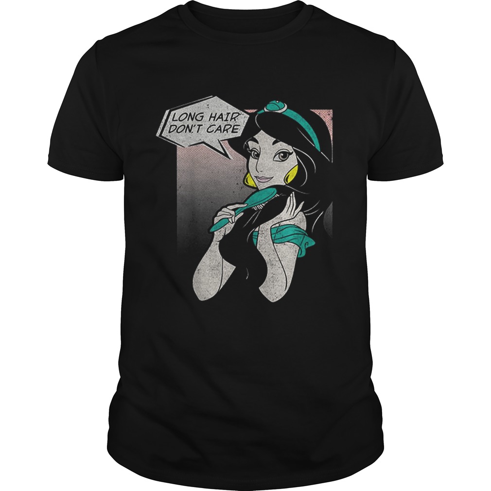 Disney Aladdin Jasmine Hair Don’t Care Comic shirts