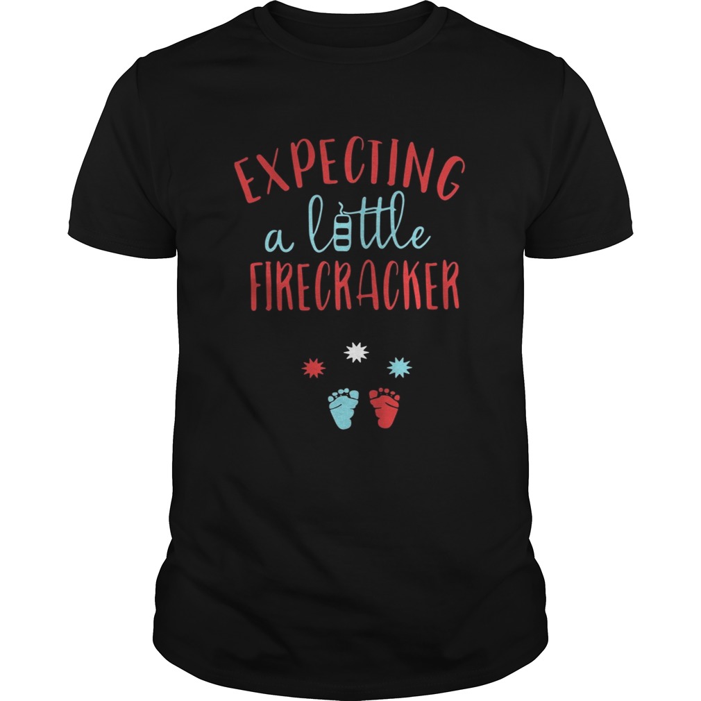 Expecting a little firecracker shirts