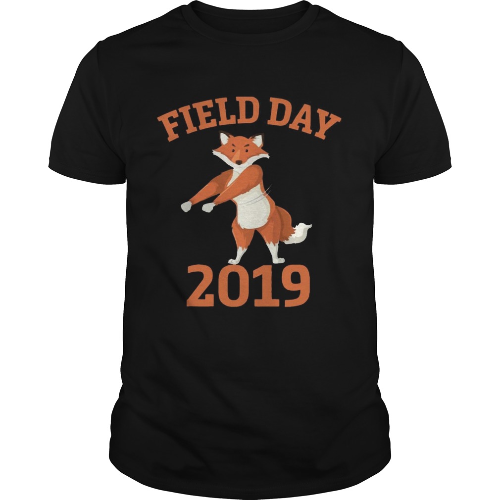 Field Day 2019 Flossing Fox Funny T-shirts