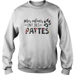 Flower Mes enfants ont des pattes sweatshirt