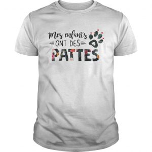 Flower Mes enfants ont des pattes unisex