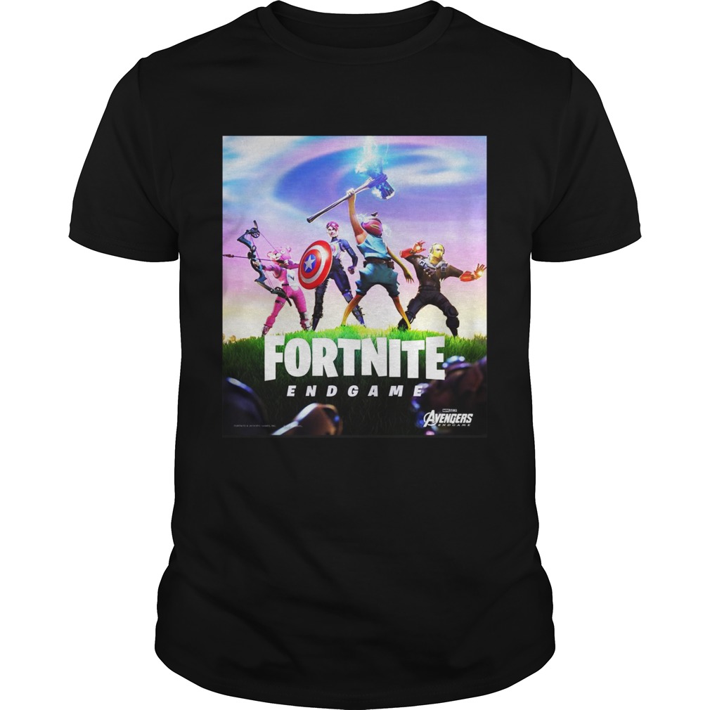 Fortnite Avengers endgame shirts