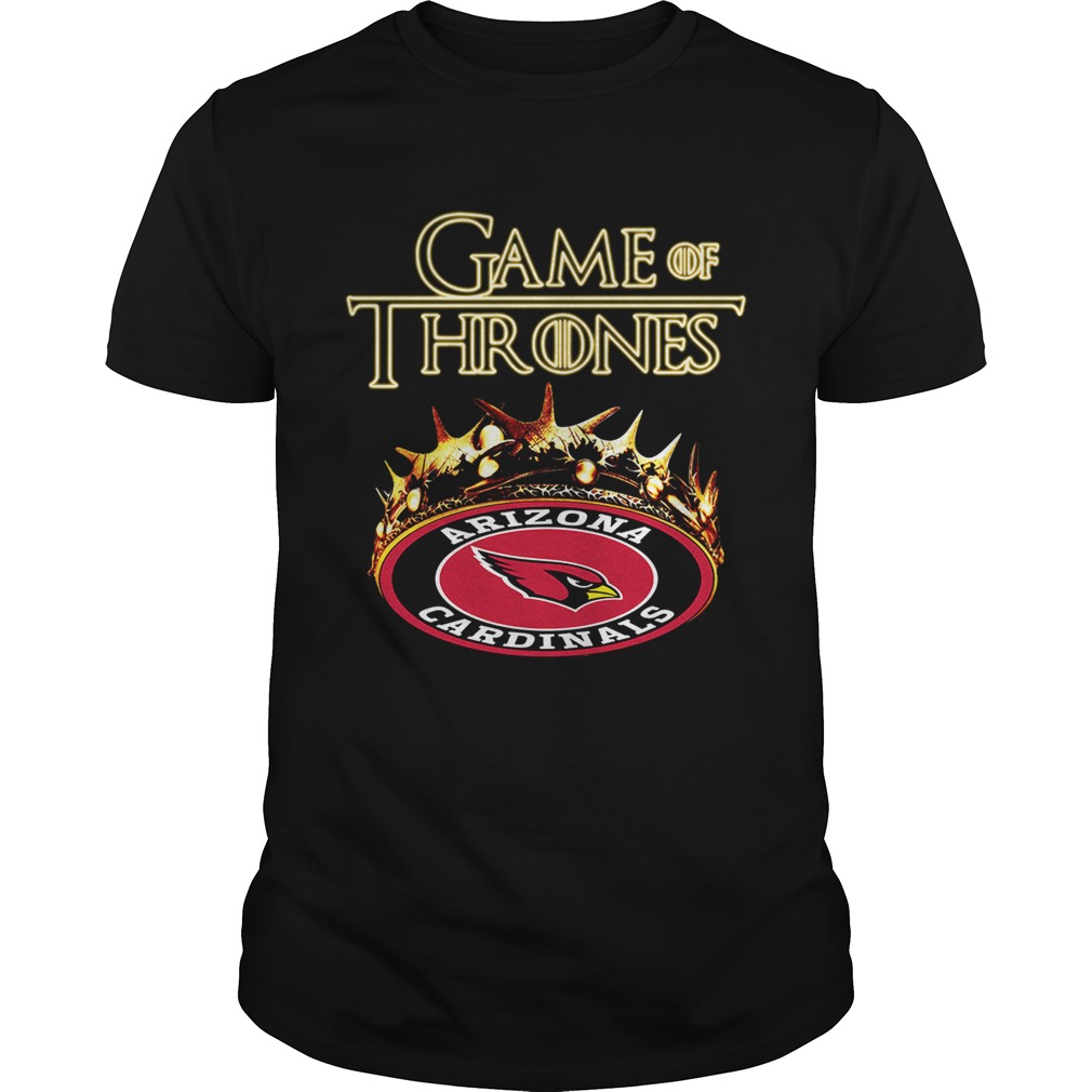 Game of Thrones Arizona Cardinals mashup shirts