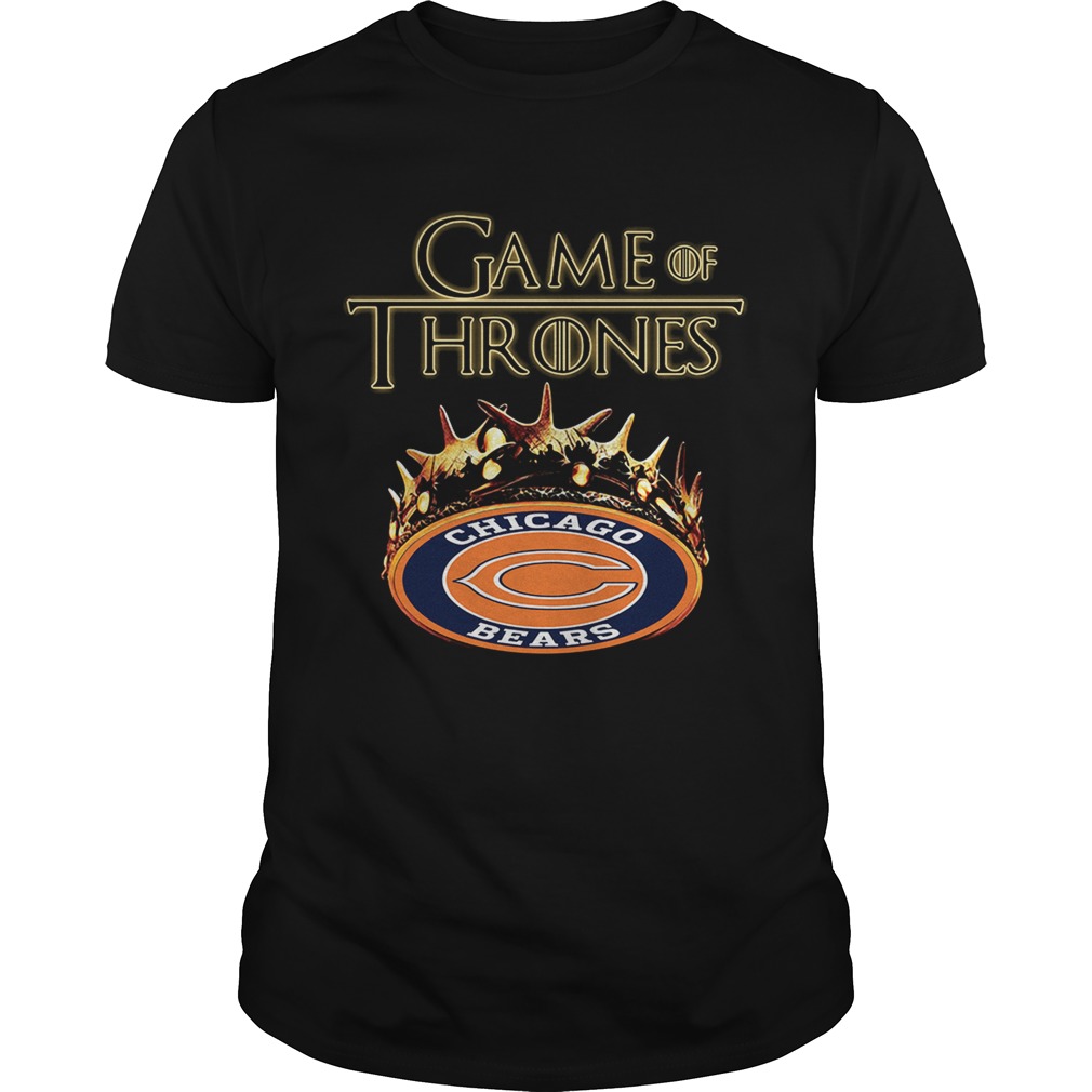 Game of Thrones Chicago Bears mashup shirts