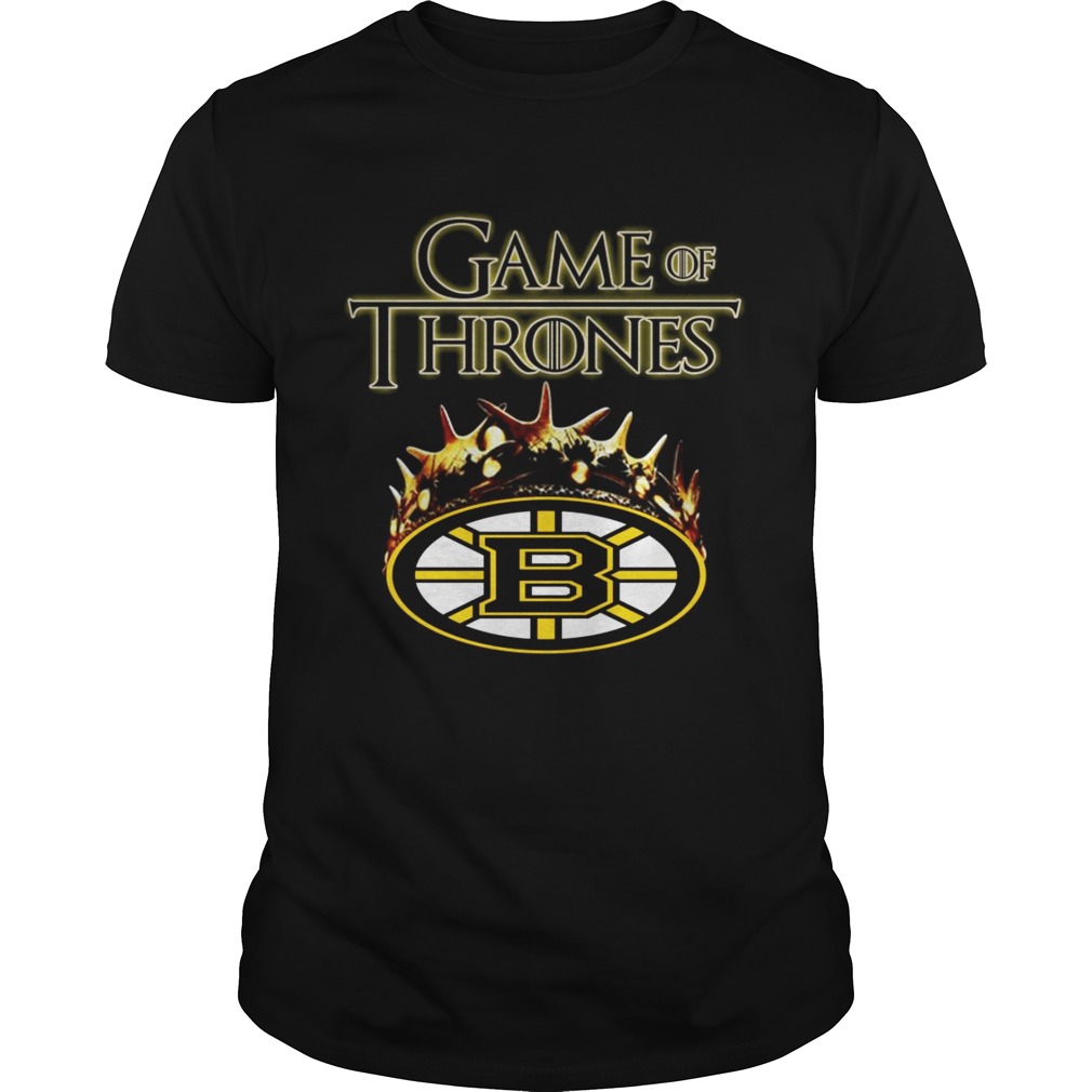 Game of Thrones Crown Boston Bruins shirts