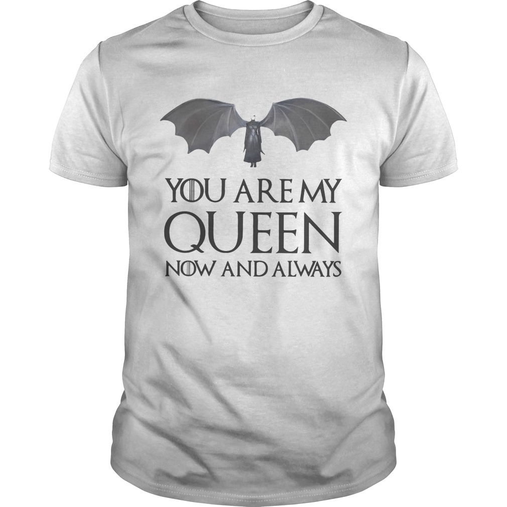 Game of Thrones Daenerys Targaryen you are my Queen now and always shirts