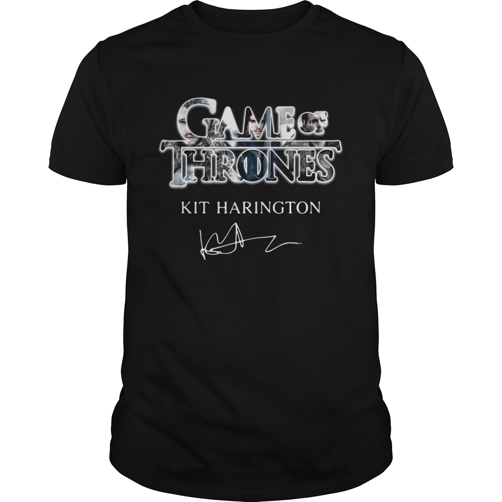 Game of Thrones Kit Harington Jon Snow signature Shirts