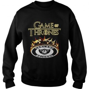 Game of Thrones Oakland Raiders mashup sweatshirt