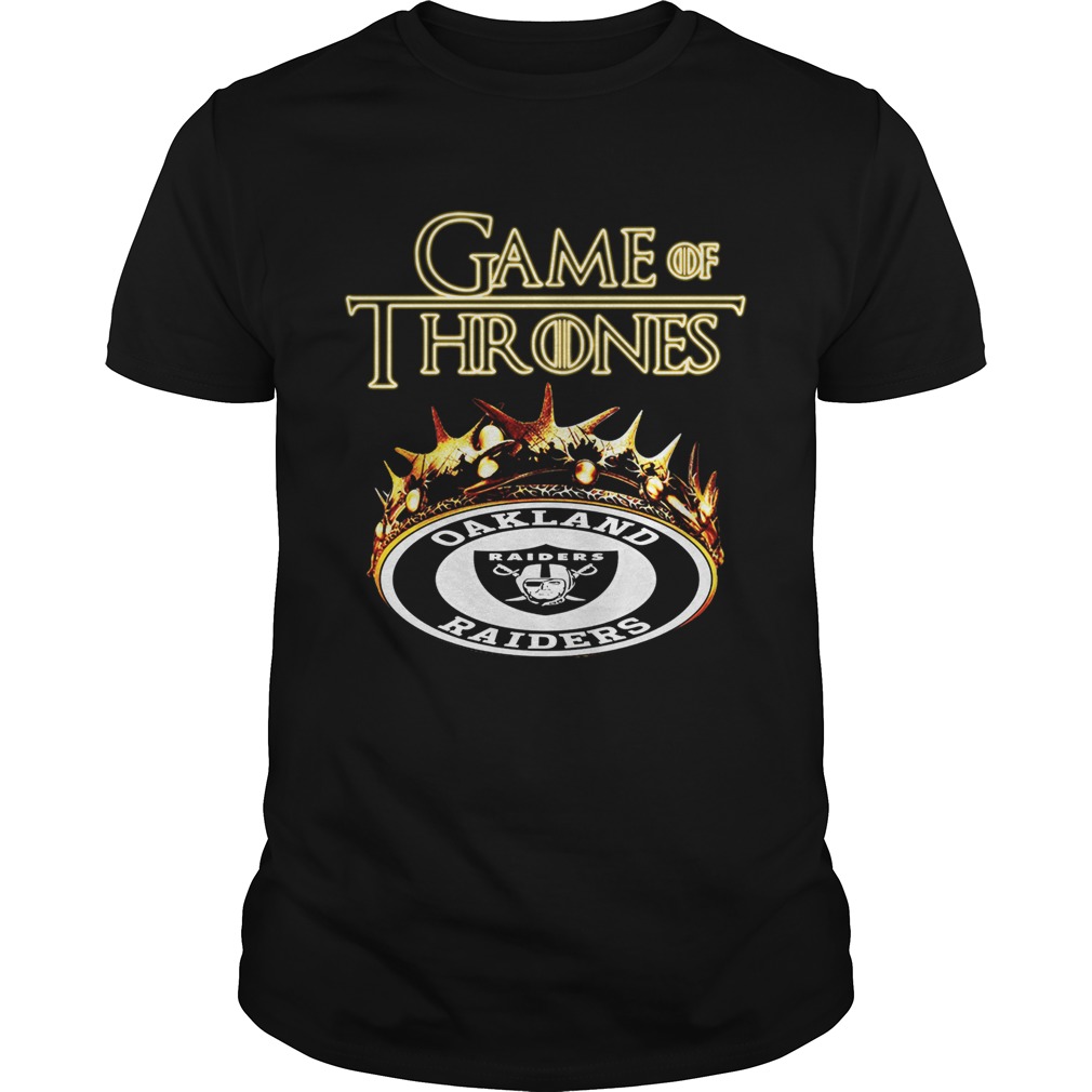 Game of Thrones Oakland Raiders mashup shirts