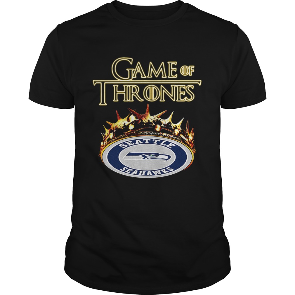 Game of Thrones Seattle Seahawks mashup shirts