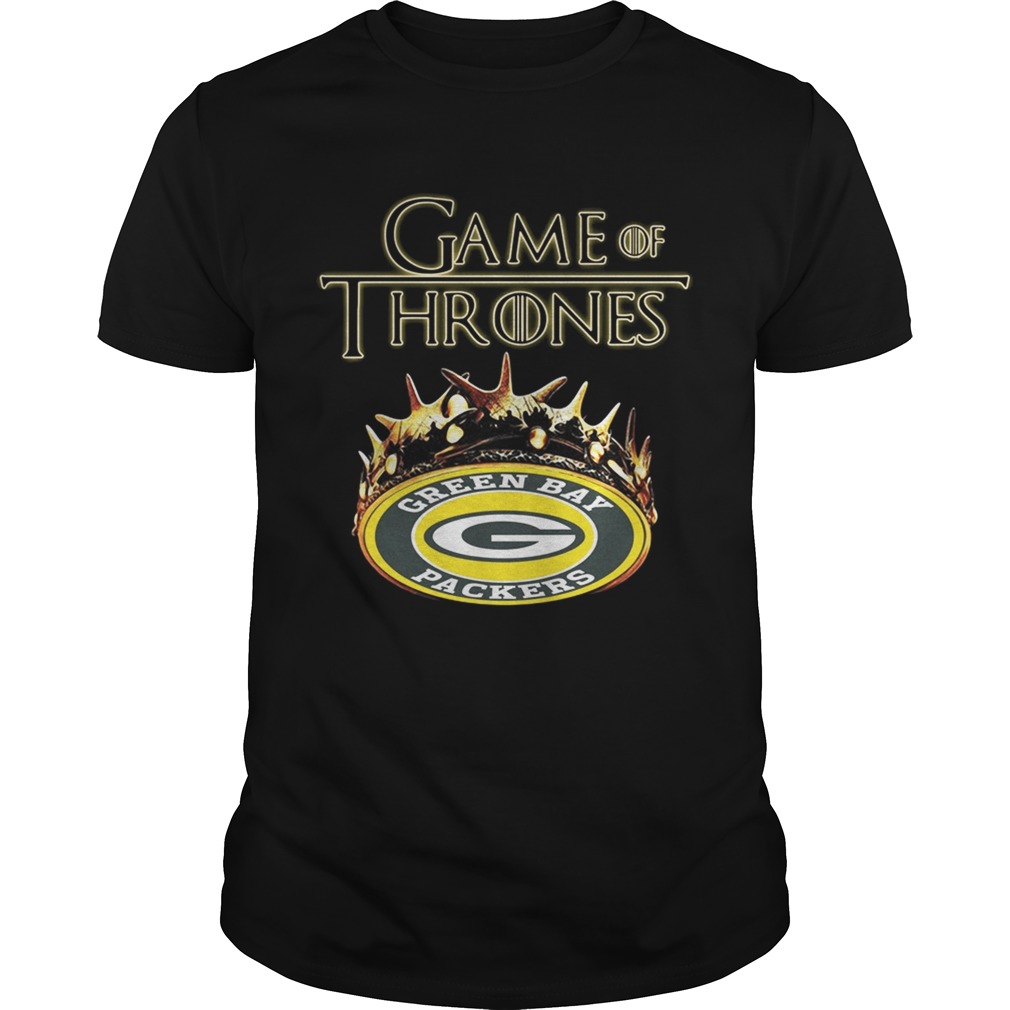 Green Bay Packers Game Of Thrones Crown shirts