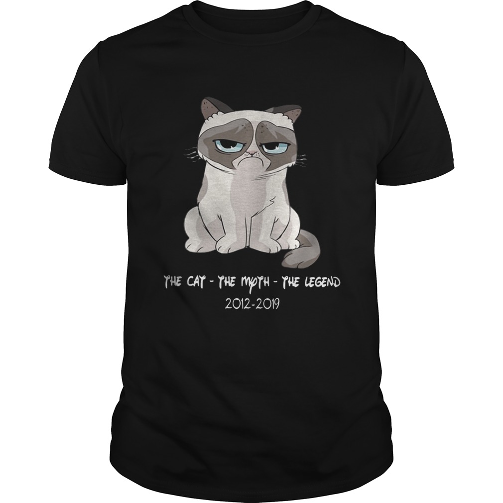 Grumpy the cat the moth the legend 2012 2019 shirts