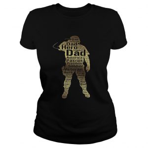 Hero Veteran Dad ladies tee